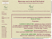 Tablet Screenshot of leptitfestival.org